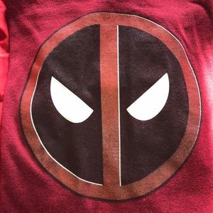 Mens MADENGINE Marvel Deadpool TShirt Size Medium